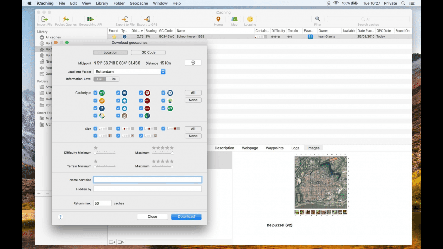 Geocaching Software Mac Os X