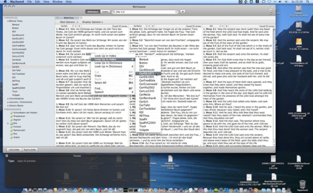 Download free bible software for mac os x