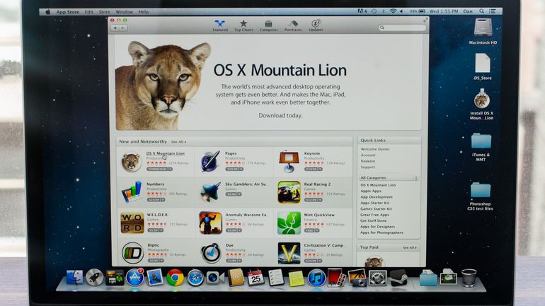 Mountain Lion Software For Mac